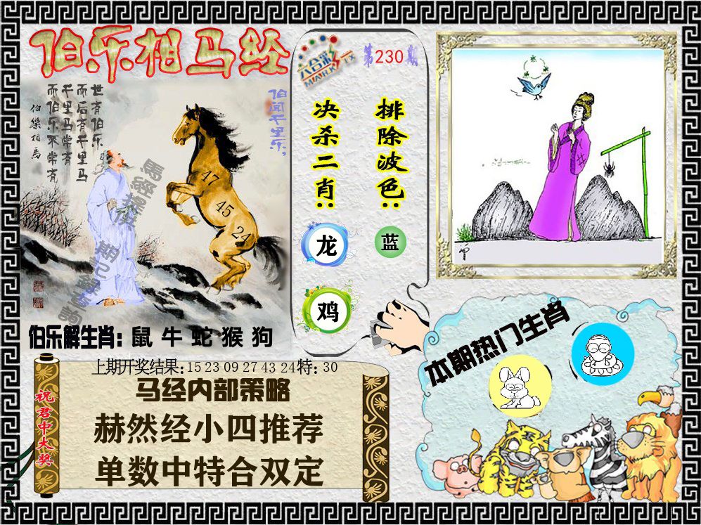 伯乐相马经 第230期