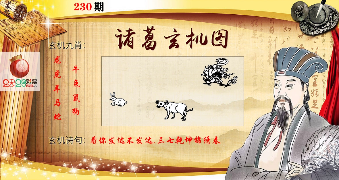 诸葛玄机图 第230期