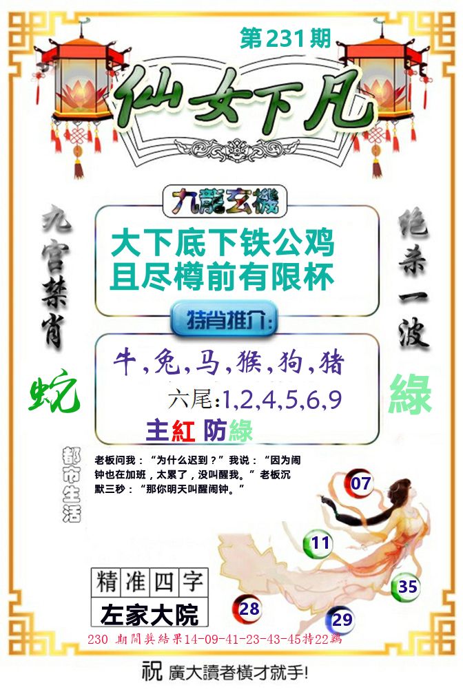 仙女下凡 第231期