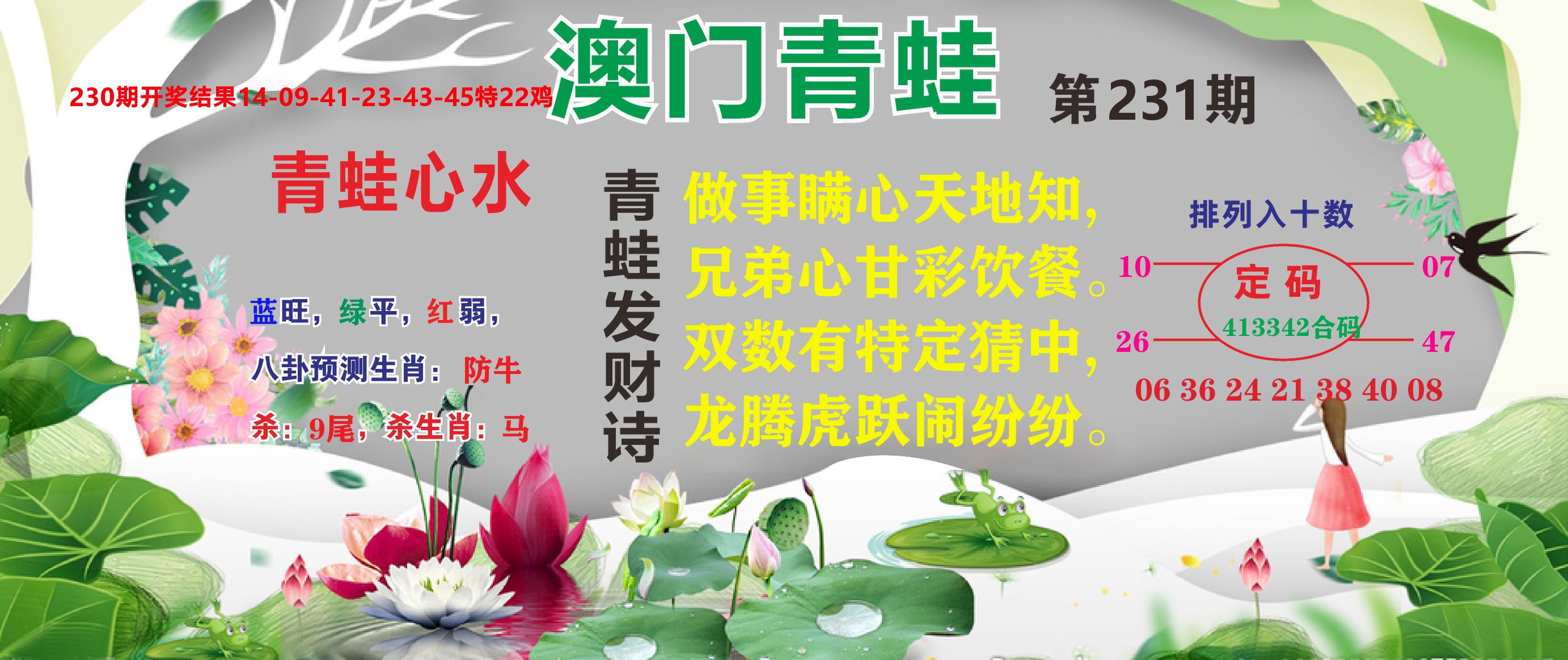 澳门致富经D 第231期