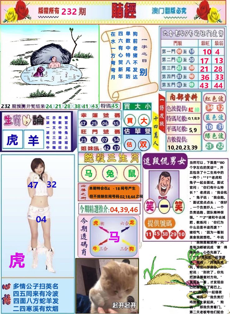 澳门赌经 第232期