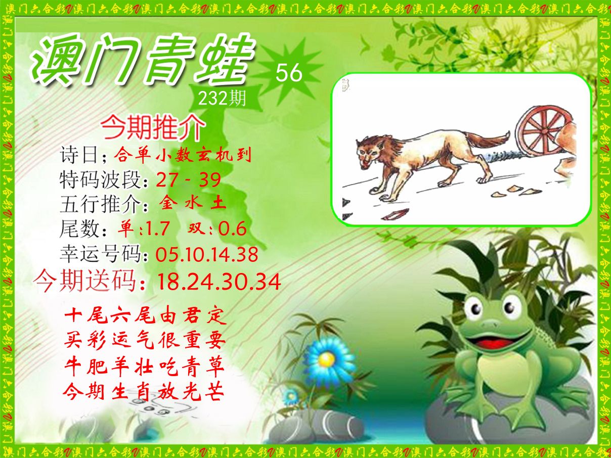 青蛙系列56 第232期