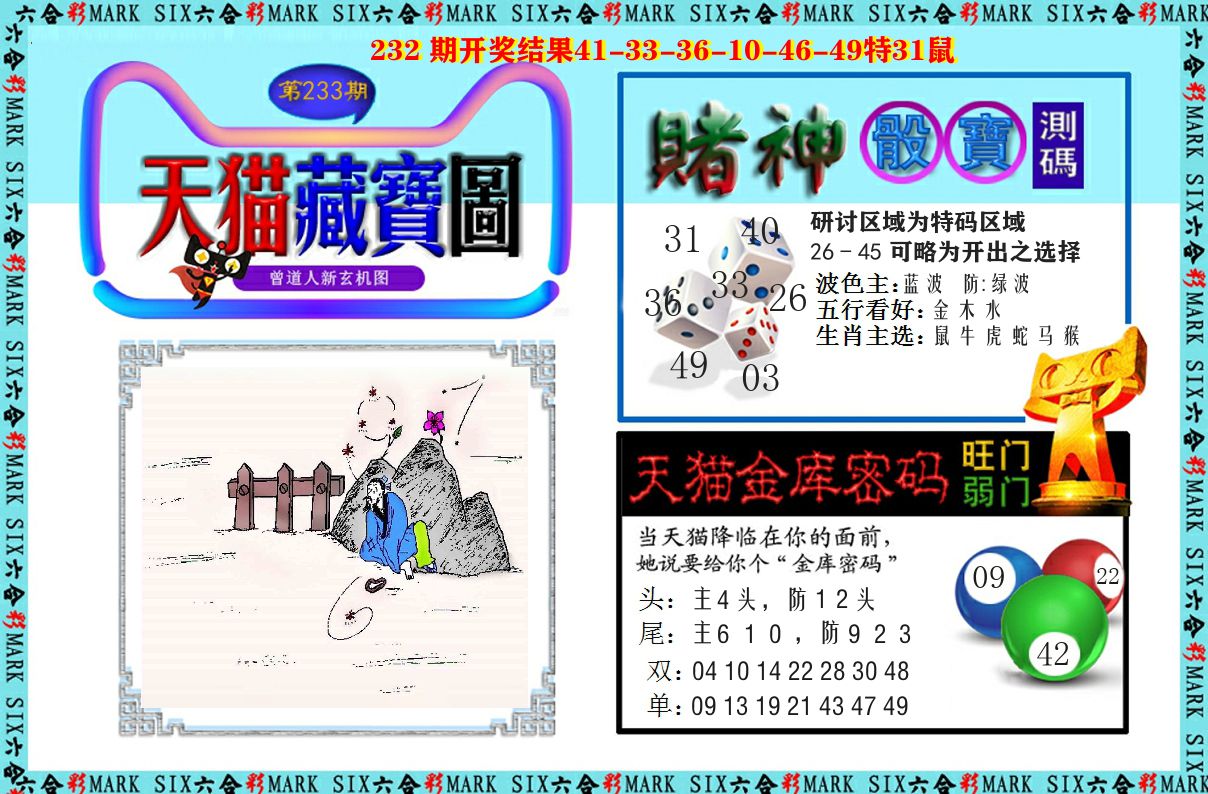 天猫藏宝图 第233期