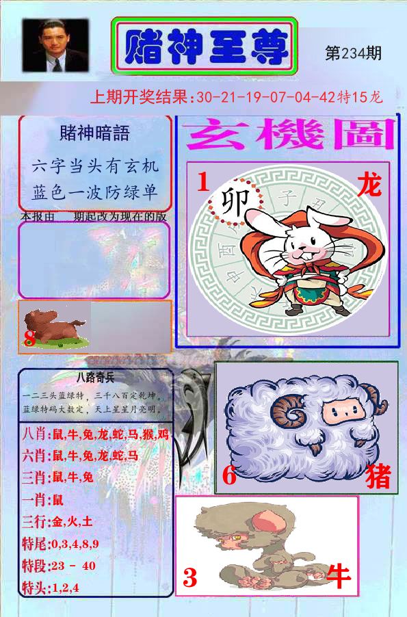 赌神至尊 第234期