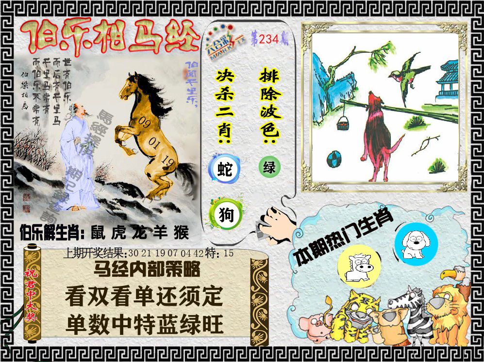 伯乐相马经 第234期