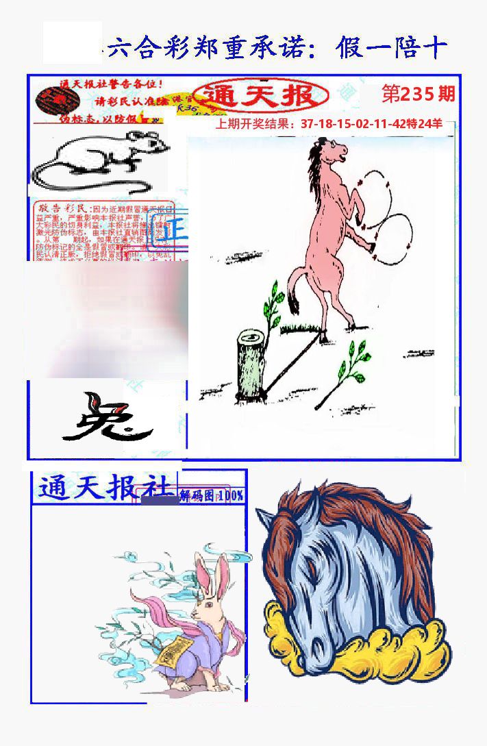 通天报 第235期