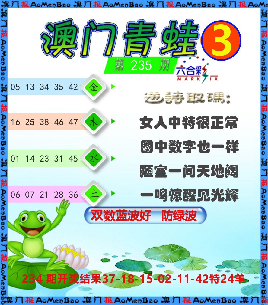 青蛙系列3 第235期