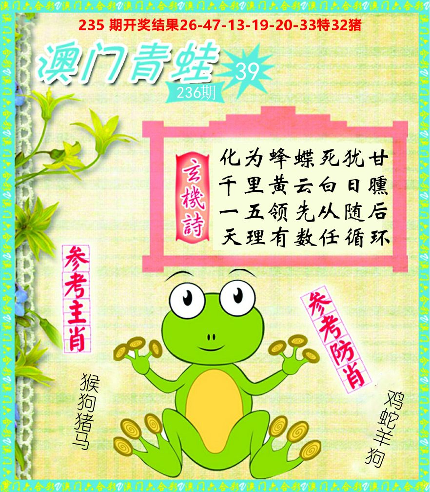 青蛙系列39 第236期