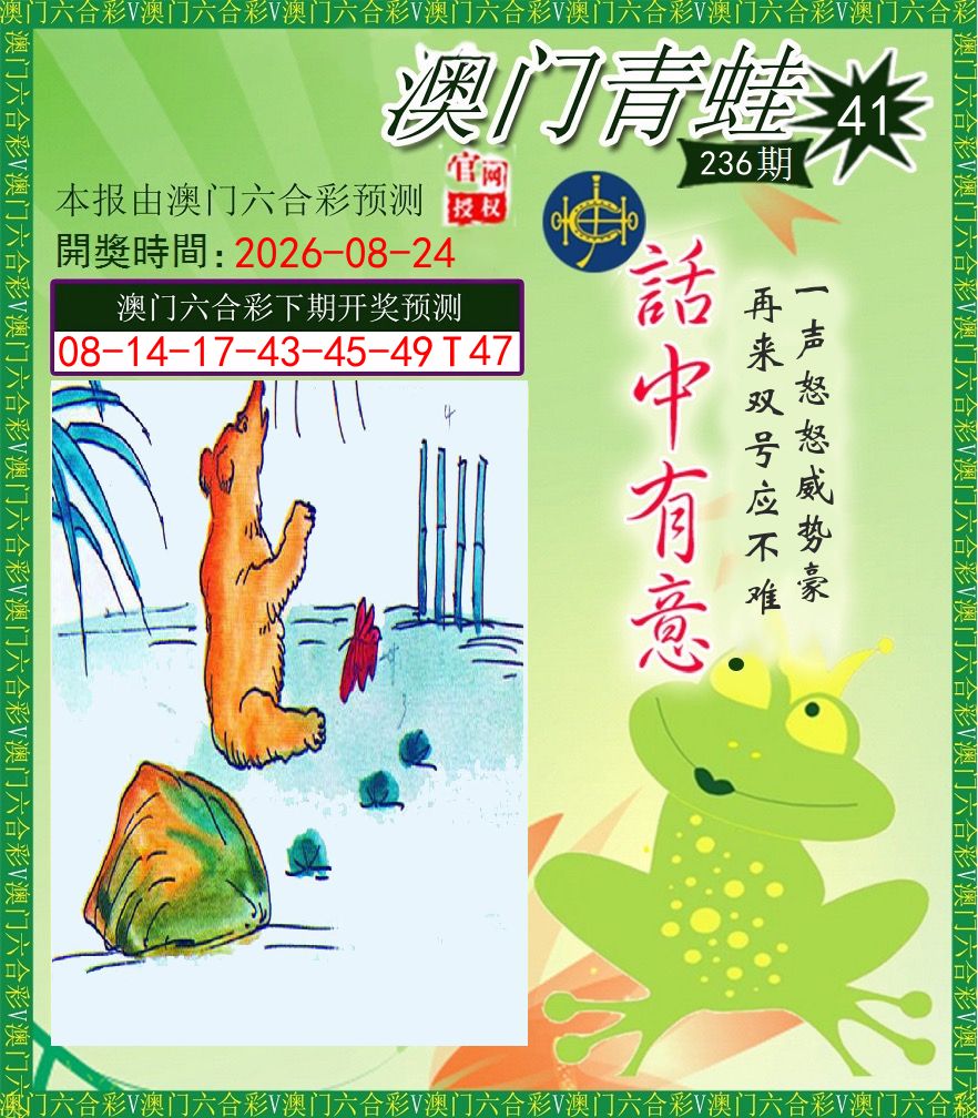 青蛙系列43 第236期