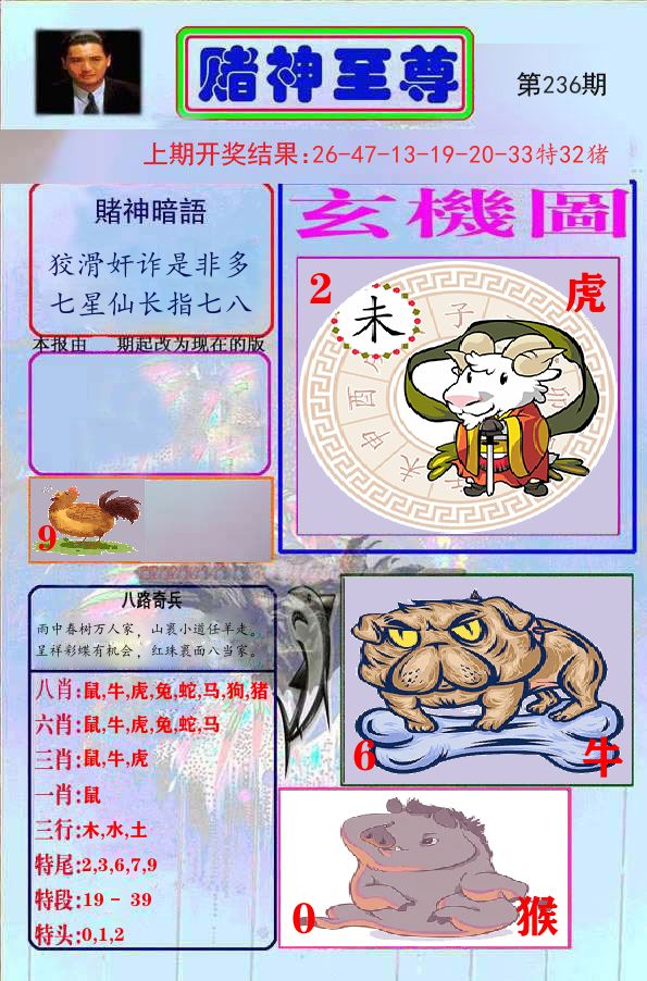 赌神至尊 第236期