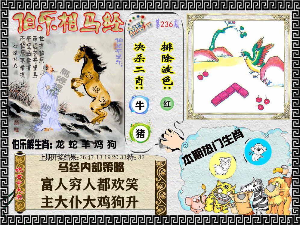 伯乐相马经 第236期