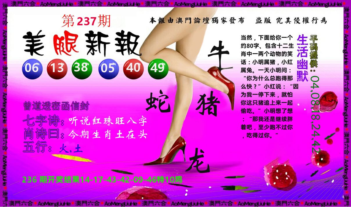 美腿新报 第237期