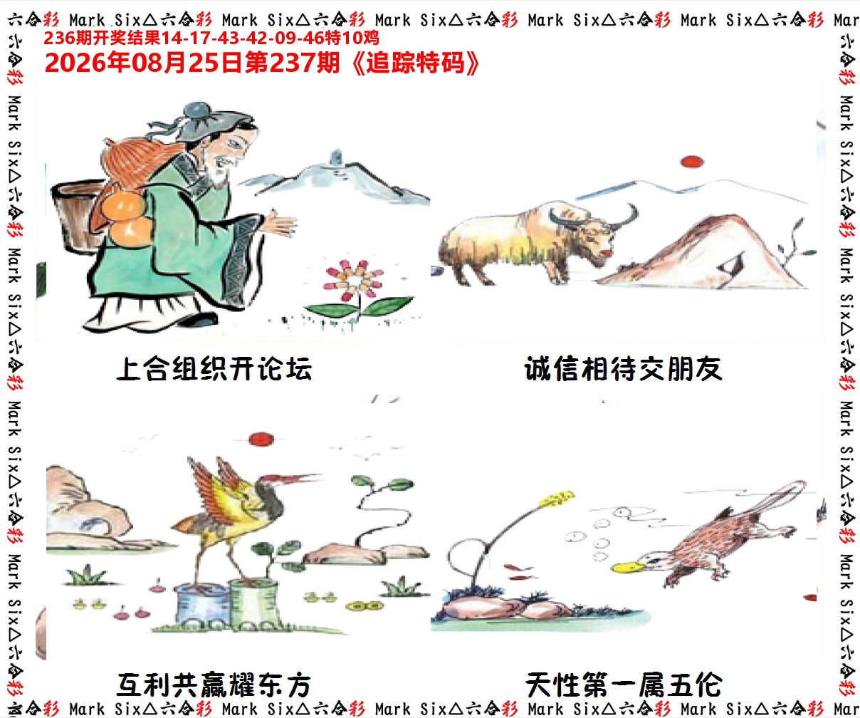 追踪特码 第237期