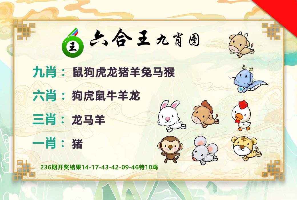 六合王九肖图 第237期