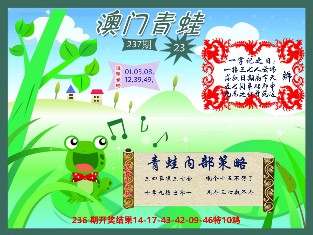 青蛙系列23 第237期