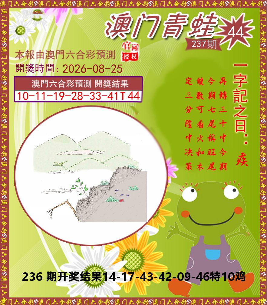 青蛙系列44 第237期