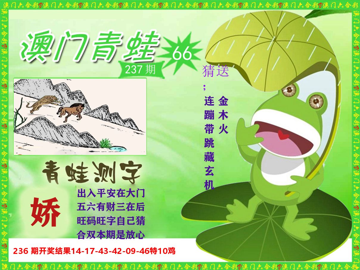 青蛙系列66 第237期