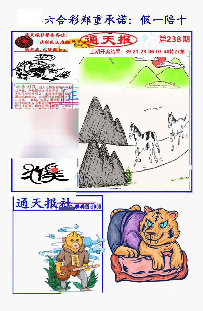 通天报 第238期
