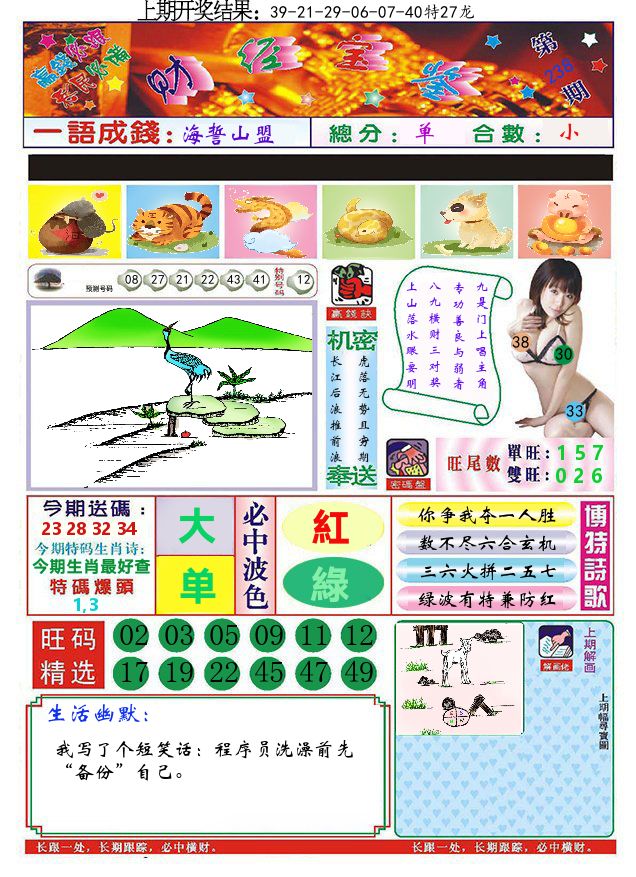 澳门财经宝鉴 第238期