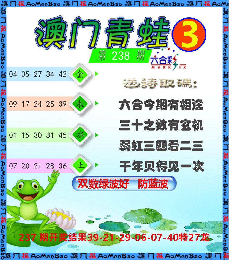 青蛙系列3 第238期