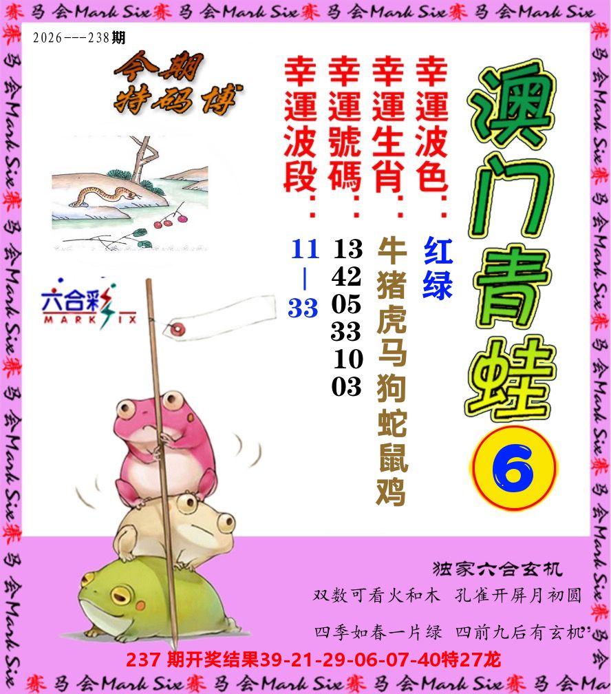 青蛙系列6 第238期