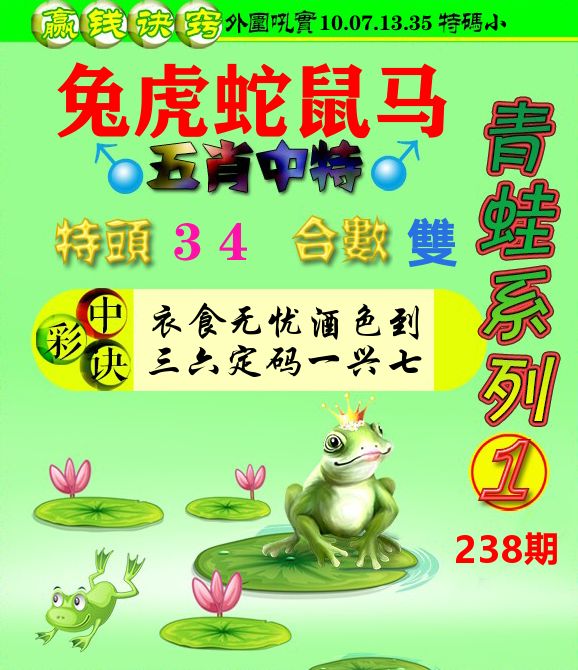 青蛙彩图 第238期