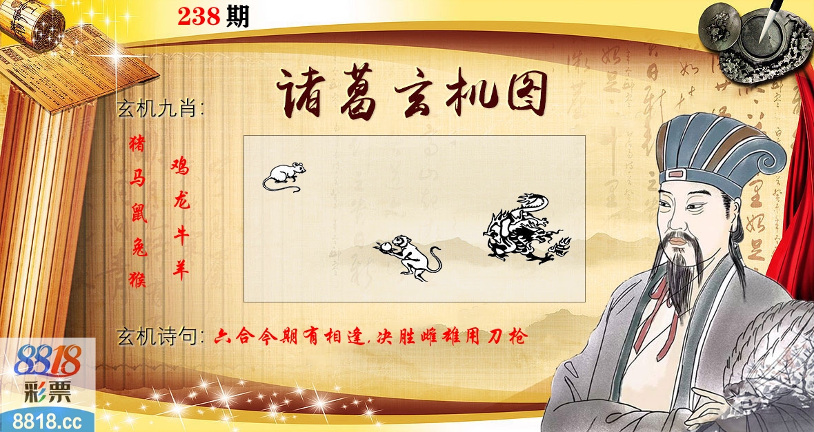 诸葛玄机图 第238期