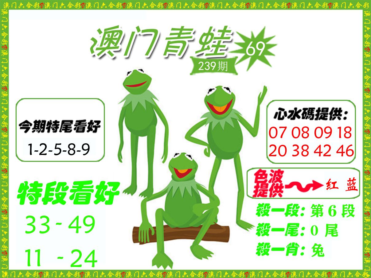 青蛙系列69 第239期