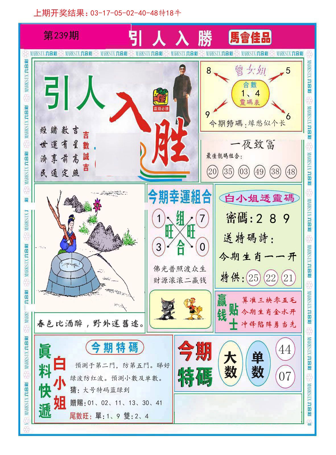 引人入胜 第239期