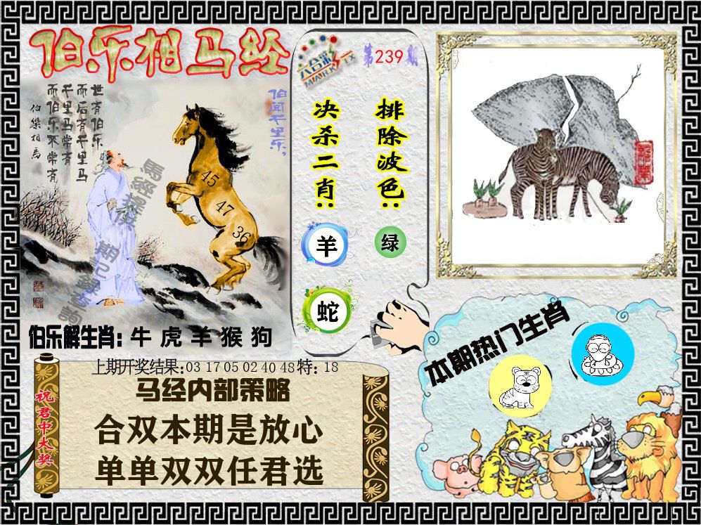 伯乐相马经 第239期