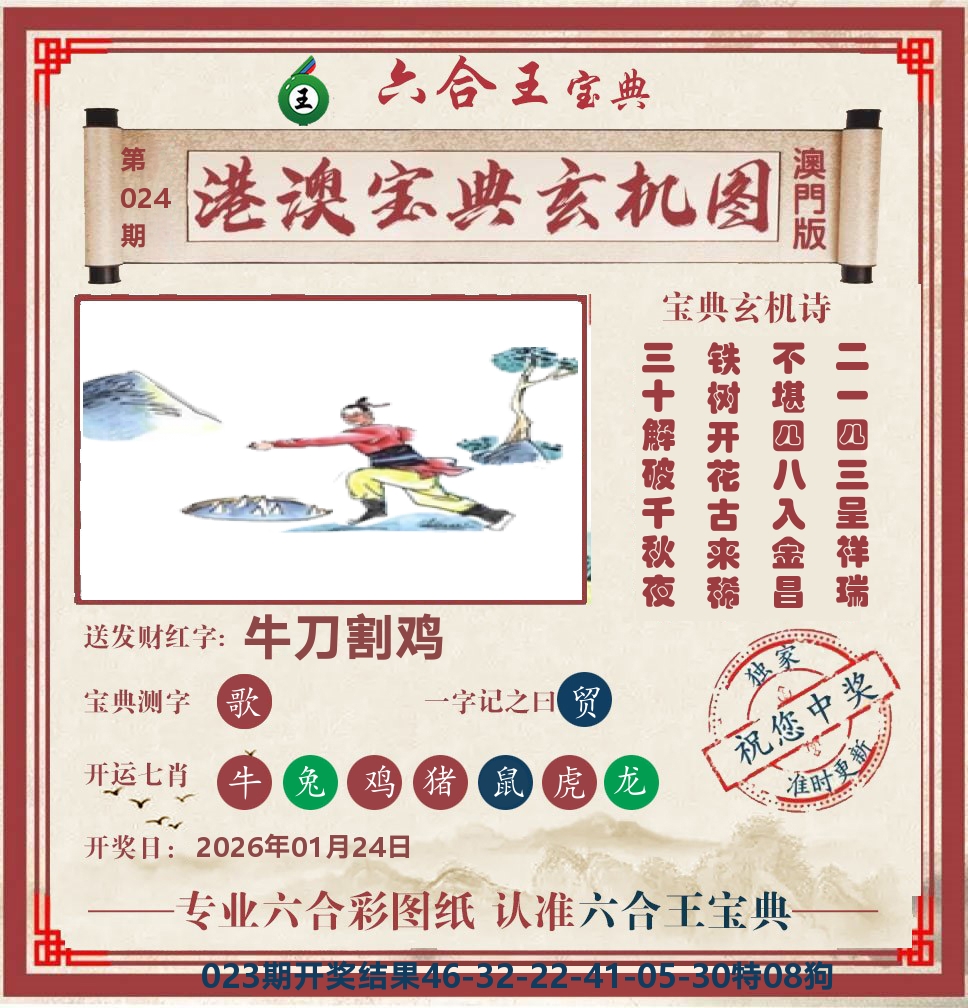 六合王宝典玄机 第24期