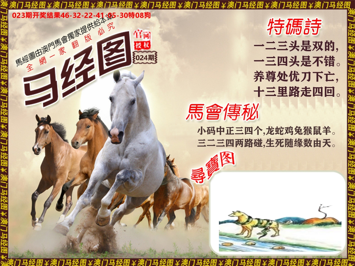 马经系列 第24期