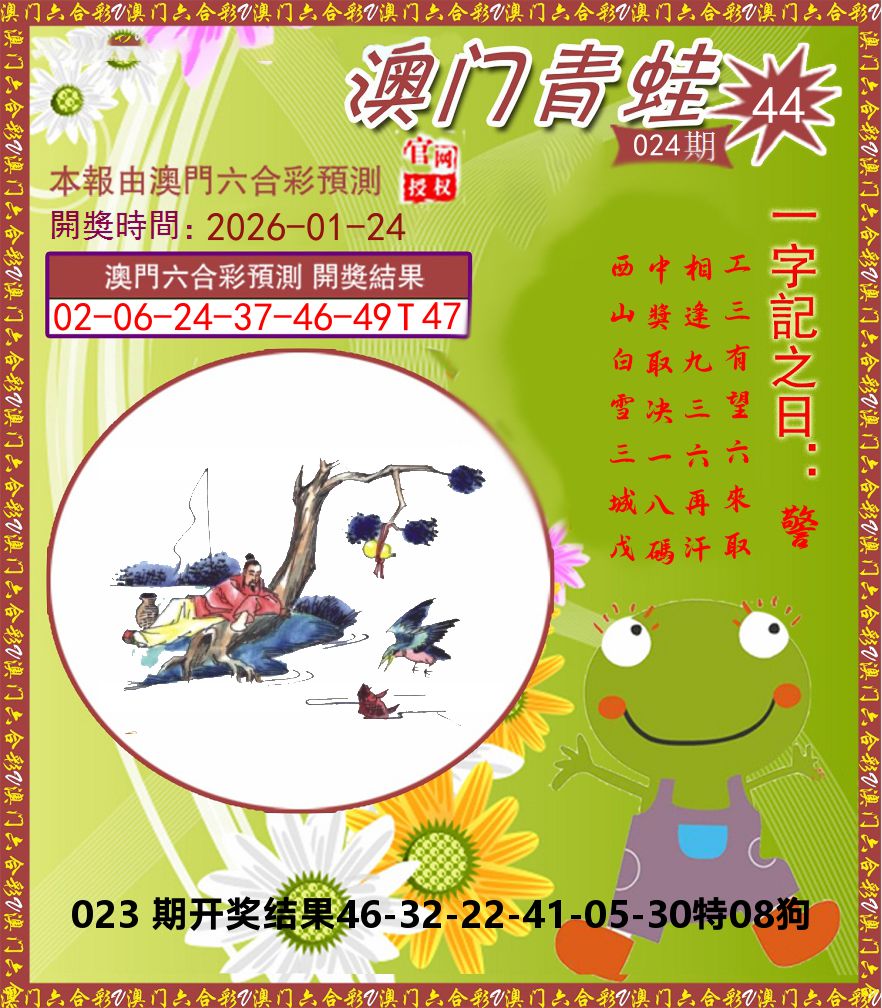 青蛙系列44 第24期