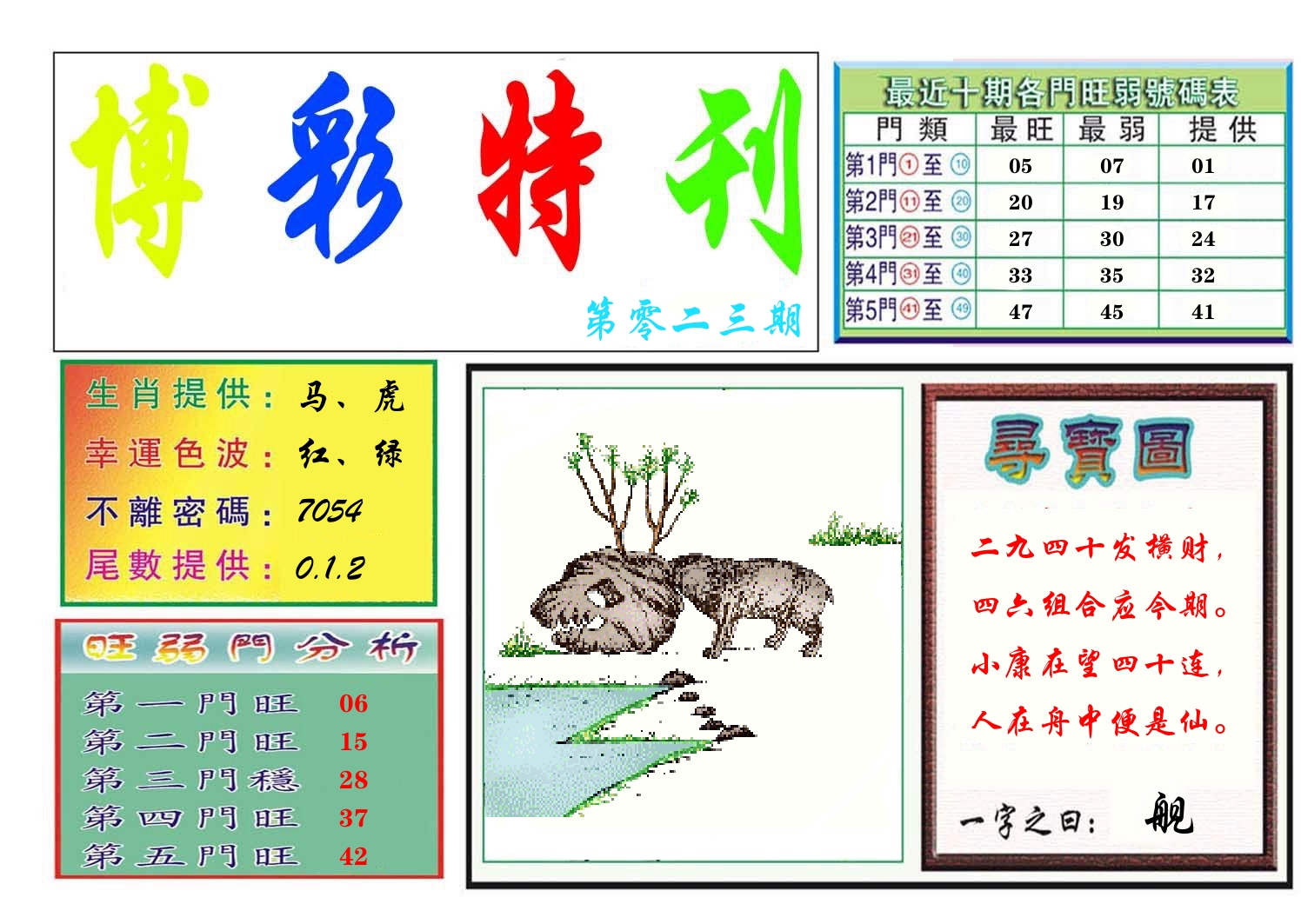 博彩特刊 第24期