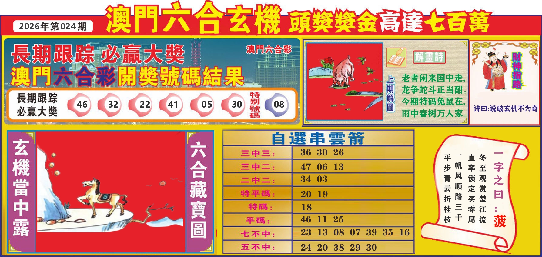 七星彩图C 第24期