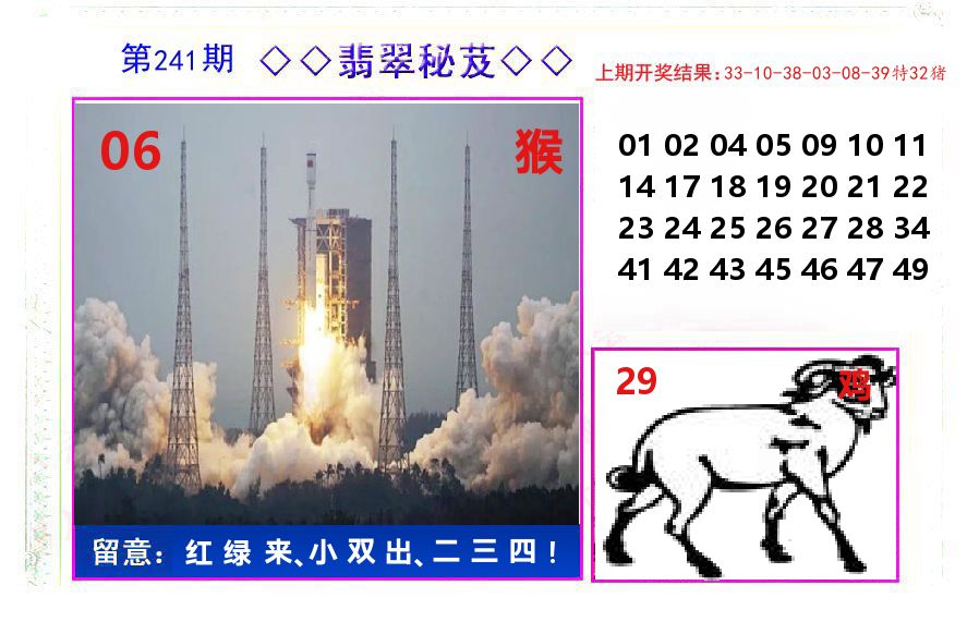 翡翠秘芨 第241期