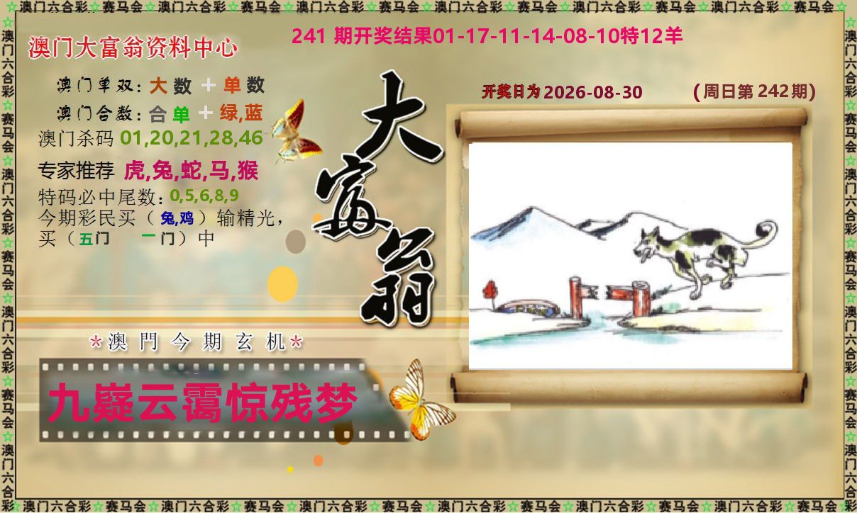 新大富翁 第242期