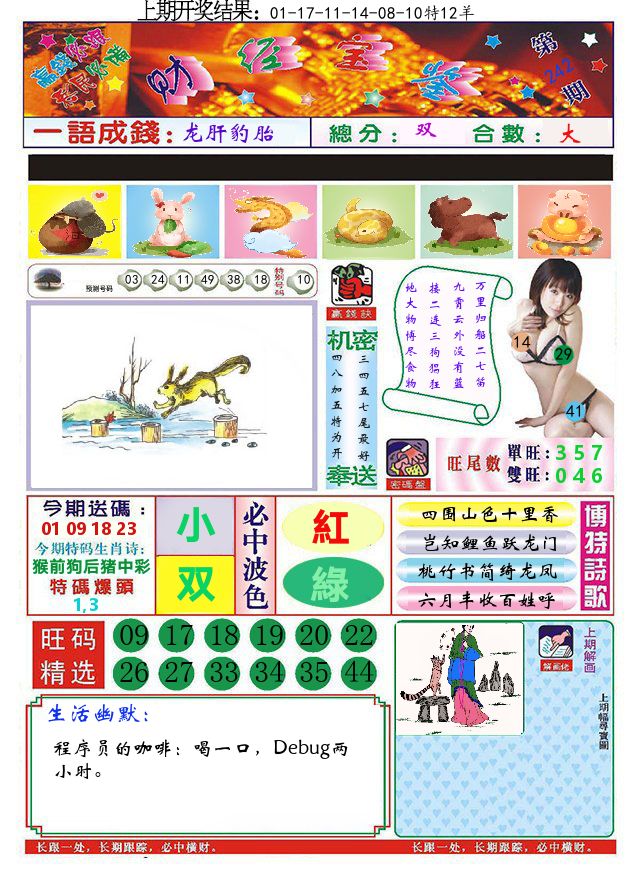 澳门财经宝鉴 第242期