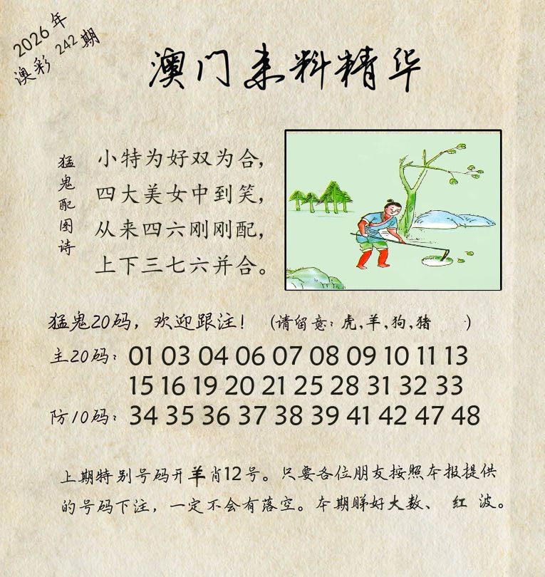 精华来料 第242期