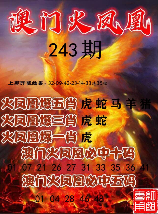火凤凰 第243期
