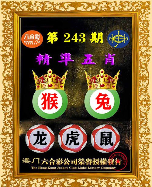 精准五肖 第243期