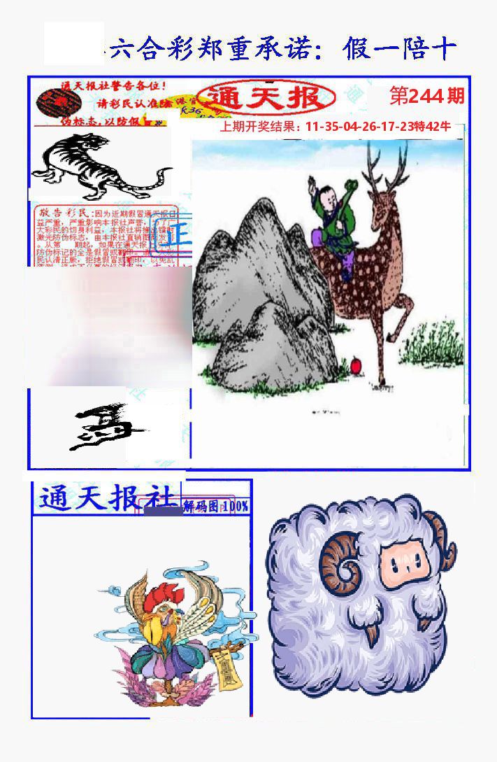 通天报 第244期