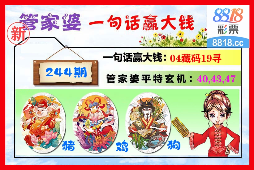 管家婆 第244期