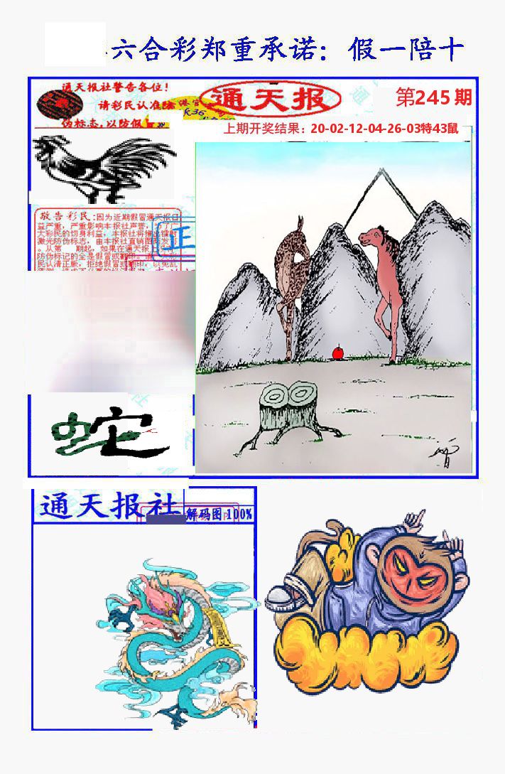 通天报 第245期