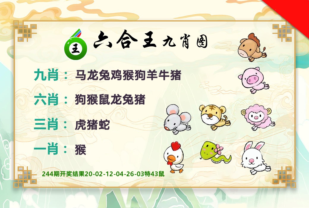 六合王九肖图 第245期
