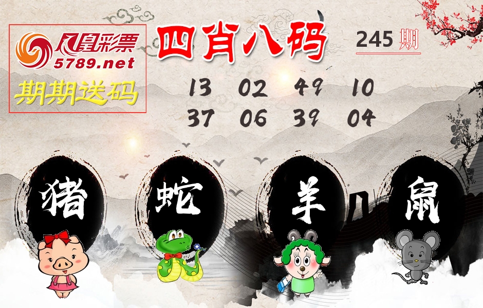四肖八码期期送 第245期