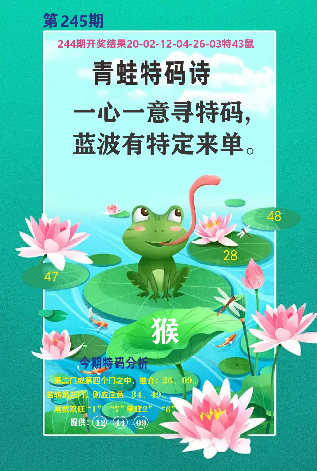 财富人家A 第245期