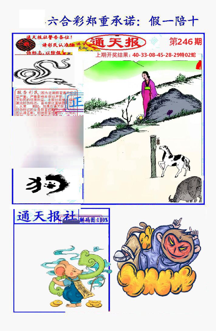 通天报 第246期