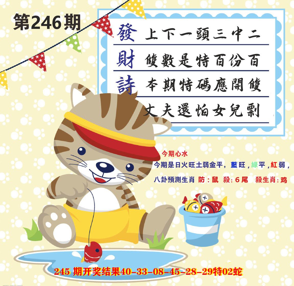 白小姐密论 第246期