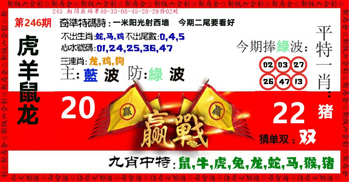 赢站 第246期